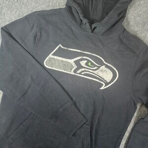 Seattle Seahawks Hoodie OTS Mens Small Pullover Sweatshirt Football‎